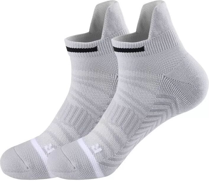 INF Rutschfeste, stoßdämpfende Laufsocken für Sport Grau