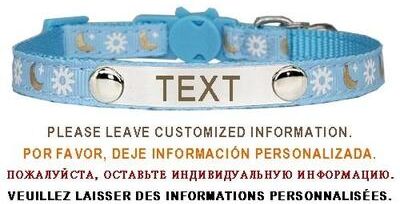 Uplift Picks Personalized Cat Collar With Safety Buckle And Engraved Nameplate 03 small