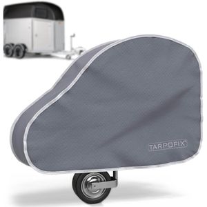 Tarpofix Deichselabdeckung DH7, 130 x 75 cm, 4-Lagen-Verbund, grau, für Pferdeanhänger