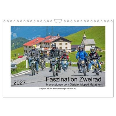 Faszination Zweirad - Impressionen vom Ötztaler Moped Marathon (Wandkalender 2027 DIN A4 quer), CALVENDO Monatskalender