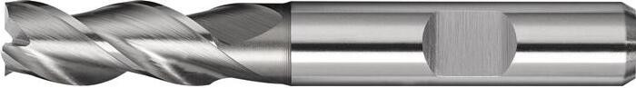 Nordwest Bohrbreekfrees DIN 844 type W, nominaal 4 mm, HSS-Co8, DIN 1835 B, 3 sneden, kort