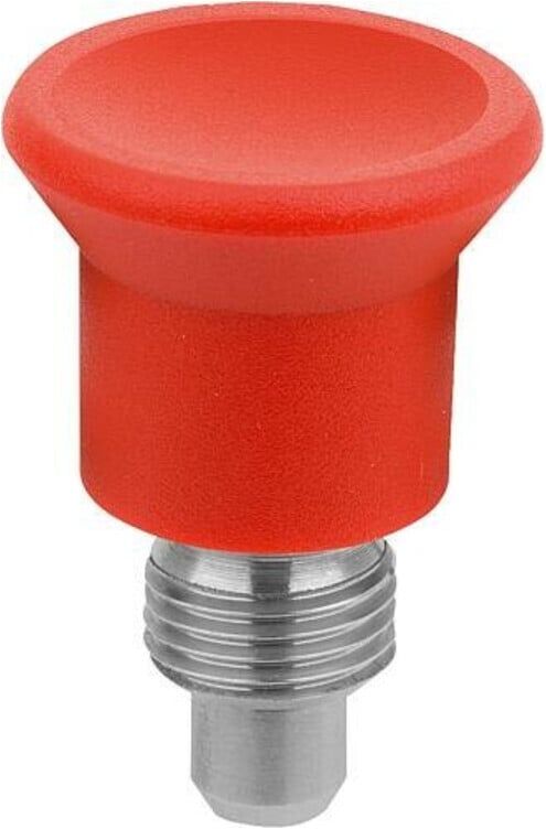 KIPP Arretierbolzen Mini M12x1,5 Ø8 S8 Form A Rastnut Kontermutter (K2000.1120812184)