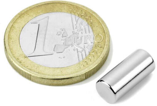 Neodym Stangmagnet 6x13 Mm – Styrke 1,70 Kg, Lang Stærk Magnet   Brisingi