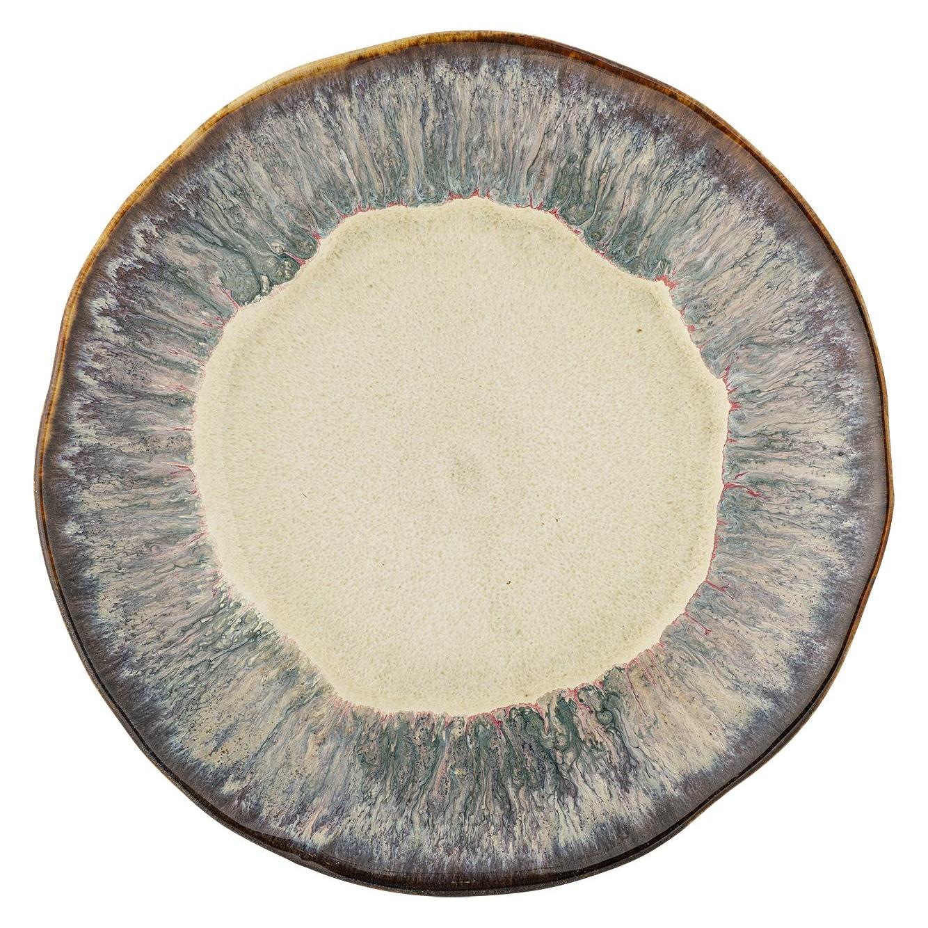 Bloomingville - Imogen Plate - Multi - Stoneware (6x, 16.50 cm) (82072805)