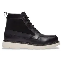 Timberland für Herren. TB0A6CE2W021 Britton Mills wasserdichte Stiefel schwarz (41), Leder, Wohnung, Schnürsenkel, Lässig, Draußen