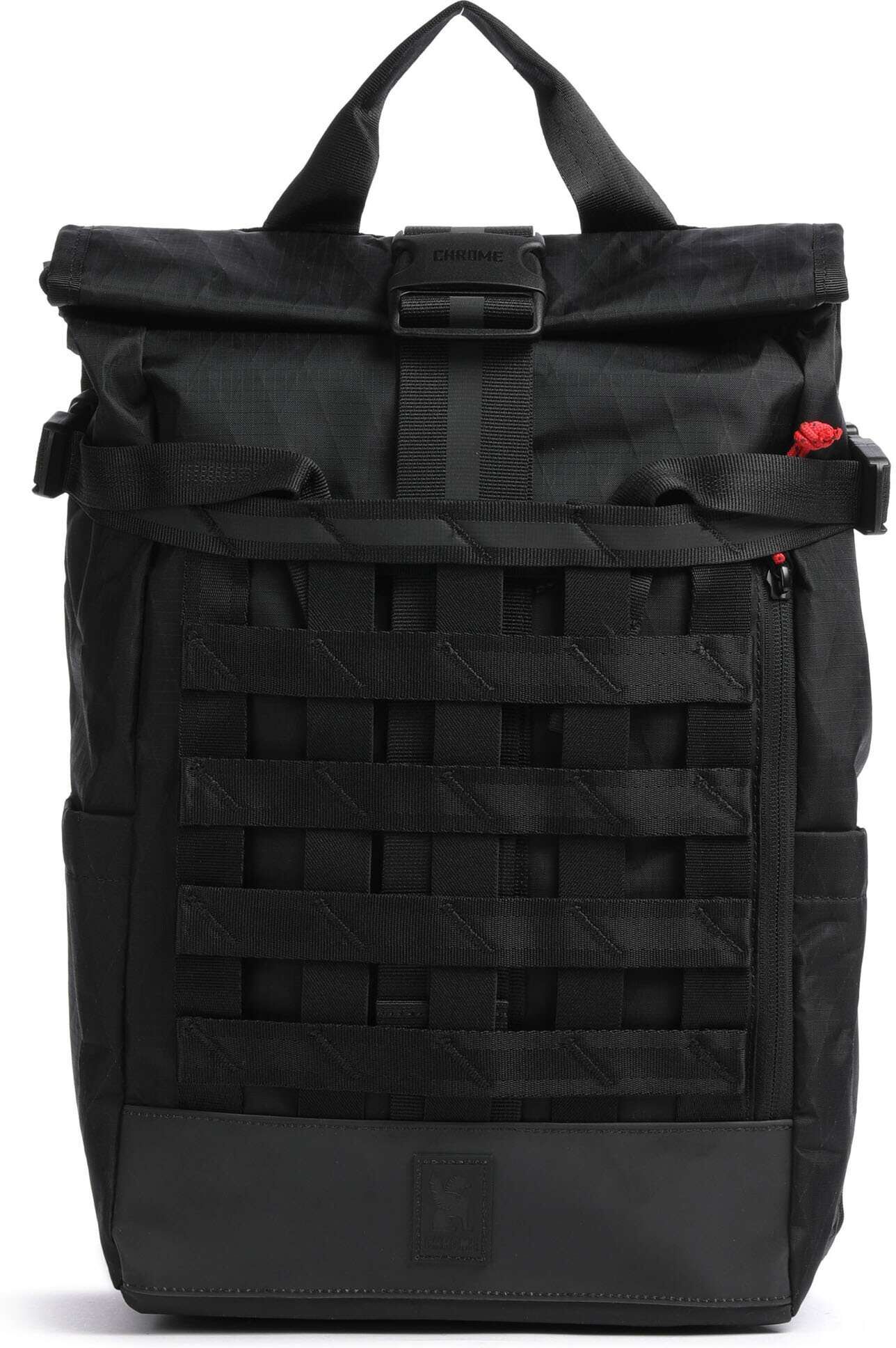 Chrome Barrage 18 Rolltop Rucksack, schwarz