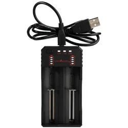 Ultraspire Unisex Battery Charger 18650 schwarz