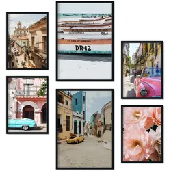 POSTER Set Mit 6 Set 6 Kuba E A3 Rahmenlos