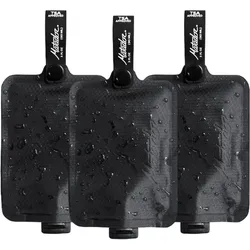 Reseetui Matador FlatPak Toiletry Bottle (3 pk)  schwarz