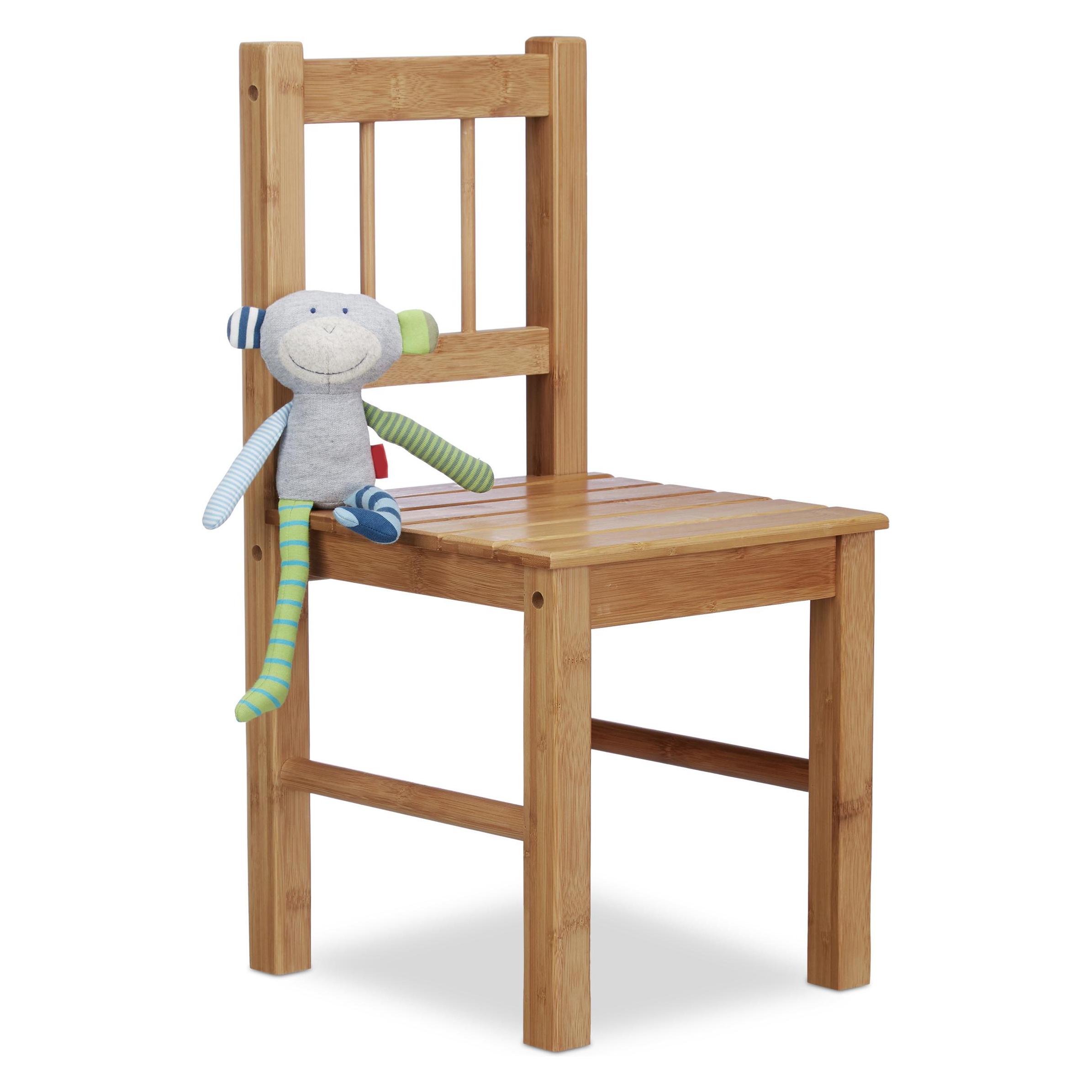 Relaxdays Deko Stuhl Bambus (Kinderstuhl) (10020262)