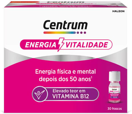 Centrum Energia & Vitalidade 50+ Frascos 30x7ml
