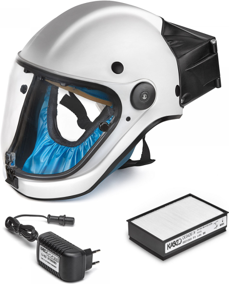 Kasco e-TA P3 - Casco ventilato - Con filtro P3