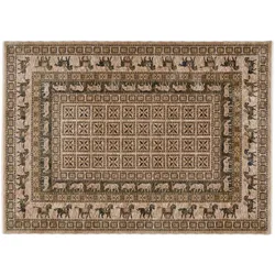 THEKO Teppich Beatrice 137 beige multi 120x180 cm