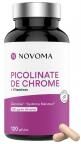 Novoma Picolinate de Chrome Glycémie 120 Gélules - Pot