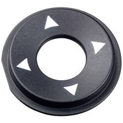 MEC 10ZB09UV13606 Ultranavimec Series Abdeckkappe Aufdruck-Motiv ▲/►/▼/◄ rund Schwarz 1 St.
