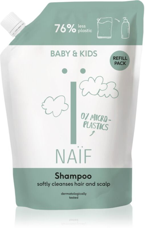 Naif Baby & Kids Shampoo shampoing nourrissant pour bébé recharge 500 ml
