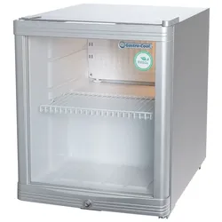 Gastro-Cool - Glastürkühlschank - mini - silber - GCKW50