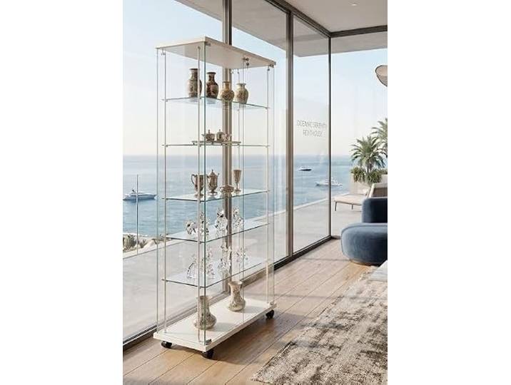 glasvitrinen 5 Glasböden verstellbare Fachböden,vitrinen,glasvitrine,vitrine