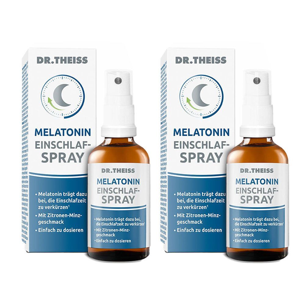 Dr.theiss Melatonin Einschlaf-Spray NEM Doppelpack 2x50 ml Spray