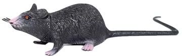 Pet Hub Realistic Fake Rat Model: Perfect Scary Prank Toy For Halloween Parties & Decor black