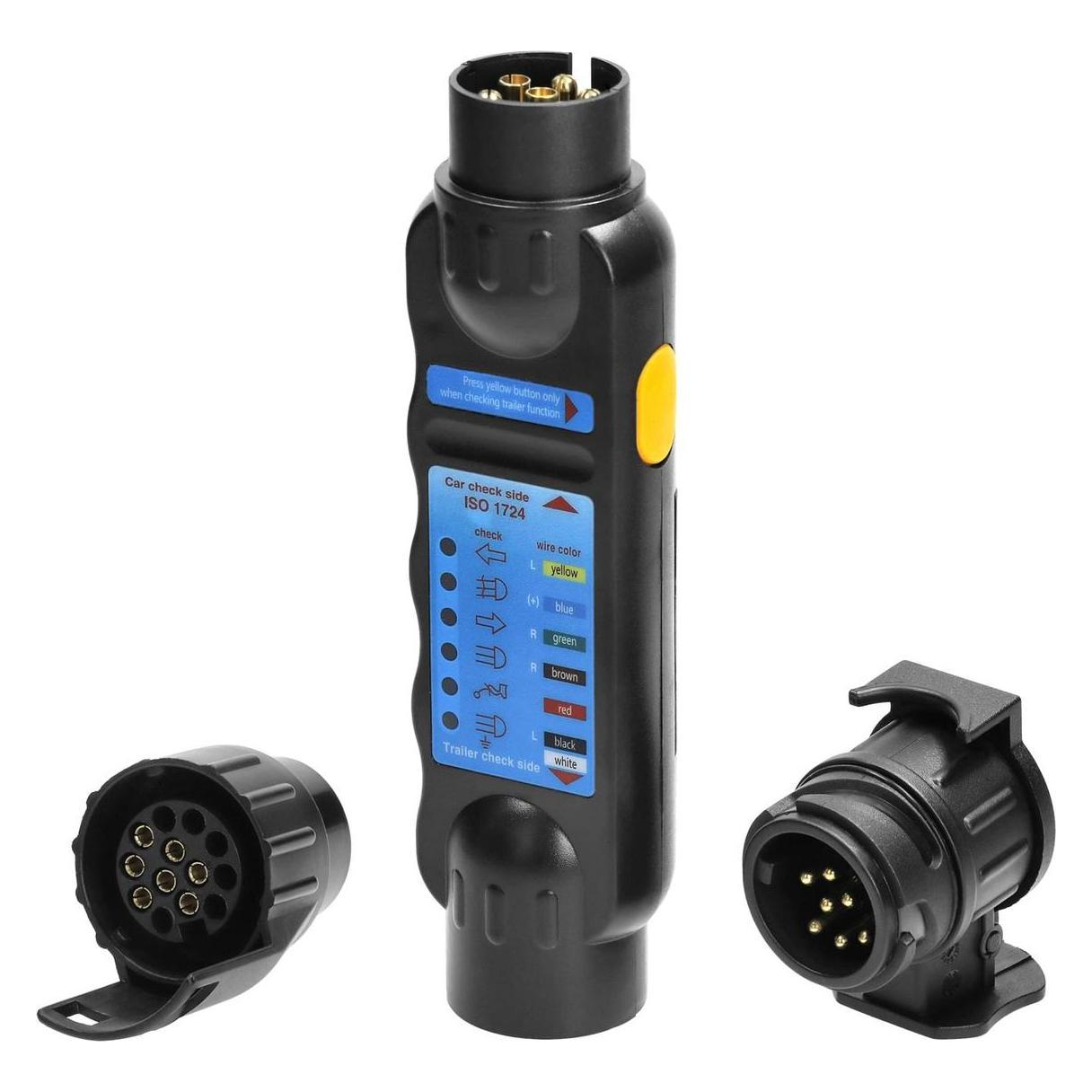 Orno Anhängersteckdosen-Testkit, Standard 13/7-polig, 12/24 V (OR-AE-13231)