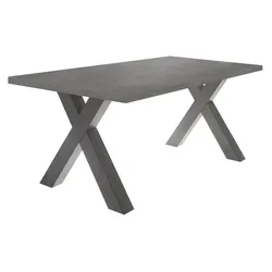 ESSTISCH ausziehbar Eike 3 160 x 90 x 75 Esszimmertisch Graphit