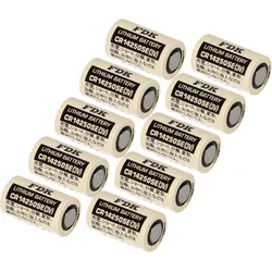 10x FDK Lithium 3V Batterie CR 14250SE 1/2AA - Zelle