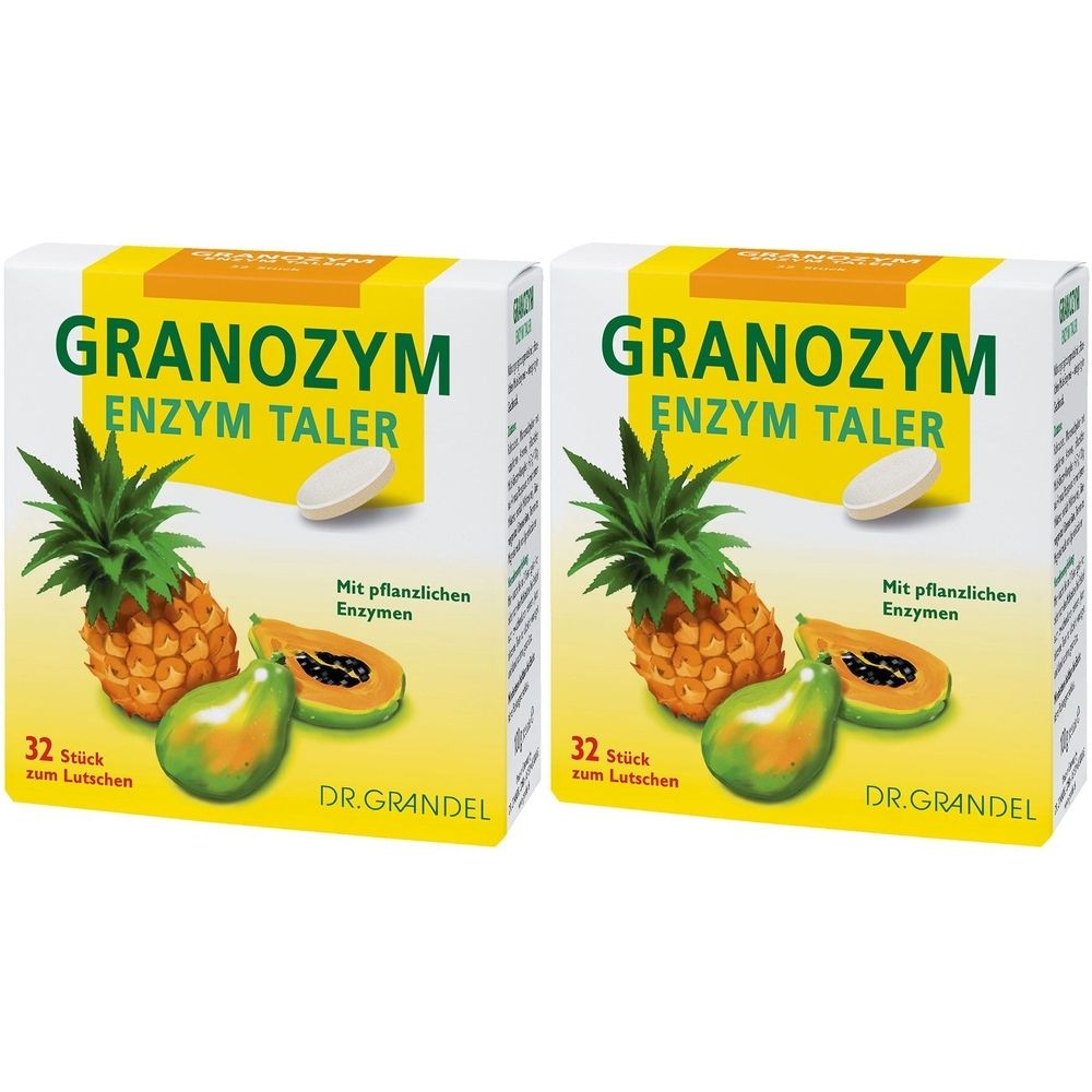 Granozym Enzym Taler Grandel 2x 2x32 St Bonbons