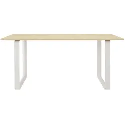 Muuto 70/70 Tisch, 170 x 85 cm, eiche massiv / weiß