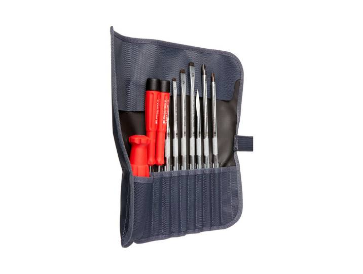 PB Swiss Tools Schraubenzieher-Satz Grau 10-teilig