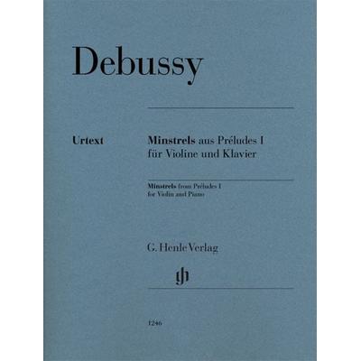 Claude Debussy - Minstrels aus Préludes I für Violine und Klavier -