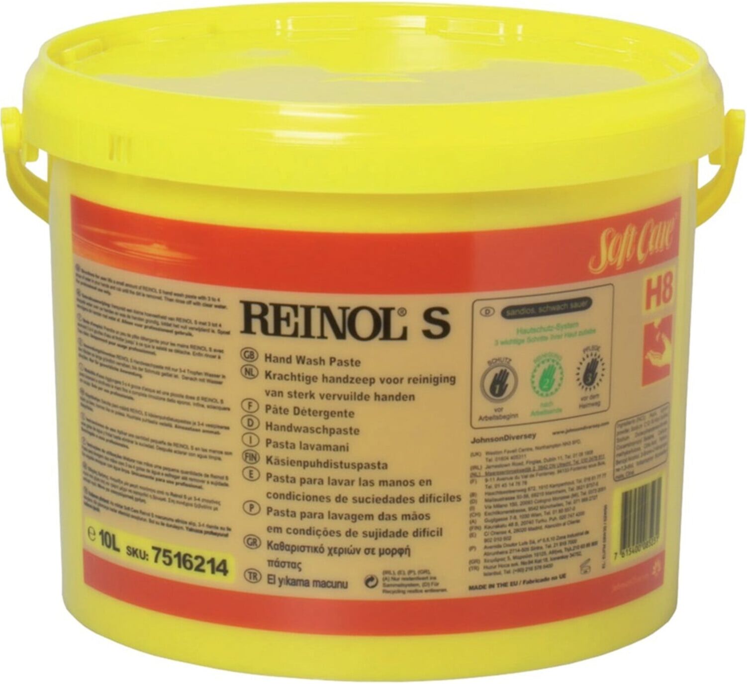 Diversey Soft Care REINOL S H8 Handwaschpaste 10l, sandlos, , 7516214)
