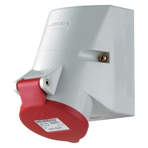 Mennekes MEN 1724 16A4P 6H400V Wanddose TwinCONTACT IP44 (1724)