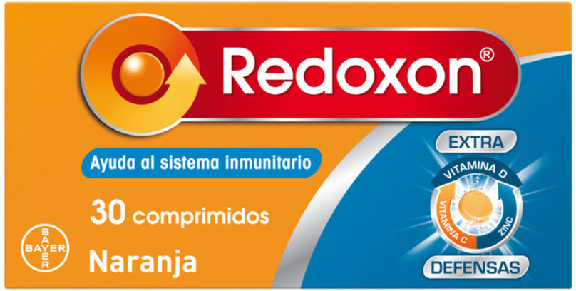 Redoxon Extra Defensas comprimidos efervescentes #naranja