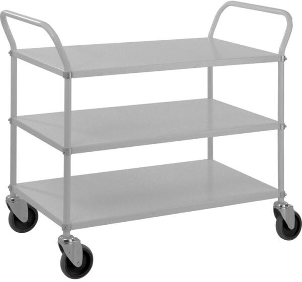 Kongamek Rullebord Zero 3 Hylder, L.1070xb.585xh.940 Mm,Grå