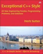 Herb Sutter - Exceptional C++ Style: 40 New Engineering Puzzles, Programming Problems and Solutions. (C++ In Depth) (C++ In-Depth Series) - Preis vom 09.10.2026 07:28:09 h