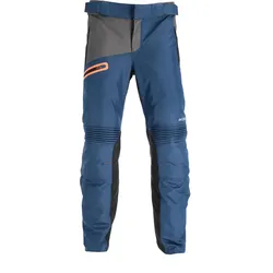 Acerbis Enduro-One Baggy, Textilhose - Blau/Grau/Orange - 38