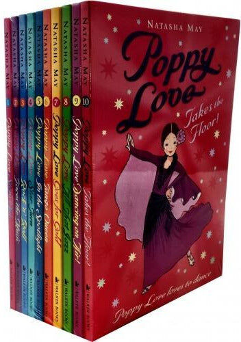 Walker Books Natasha May Poppy Love 10 Books Collection Set