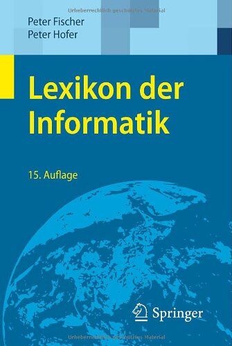 Peter Fischer - Lexikon der Informatik - Preis vom 09.10.2026 07:28:09 h