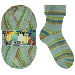 Opal Sockenwolle "Regenwald – Trampolinspringer im Wind"