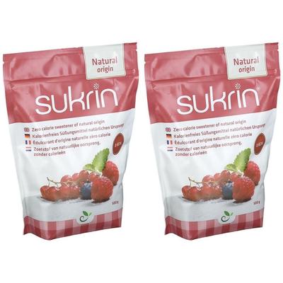 Sukrin Kristallzucker 2x 2x500 g Pulver