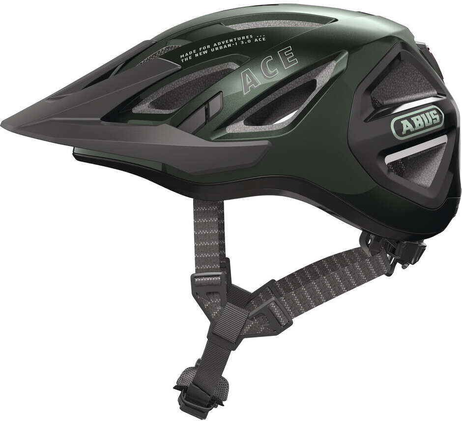 Casco Bici Abus Urban URBAN-I 3.0 ACE Moss Green taglia M