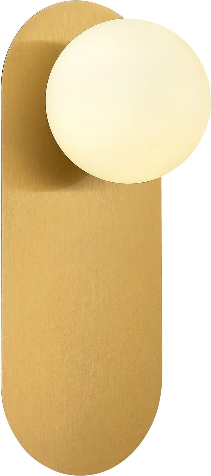 Toolight Wandlamp APP1587-1W, goudkleurig
