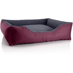 BedDog Hundebett TEDDY Hundesofa waschbares Hundebett mit Rand Hundekissen