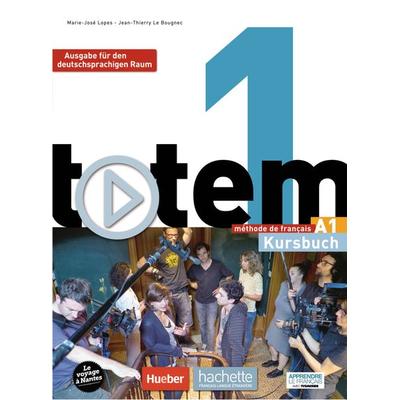 Totem 01. Ausgabe für den deutschsprachigen Raum. Kursbuch mit DVD-ROM, Sonstige von Marie-Jose Lopes,Jean-Thierry Le Bougnec, Hueber