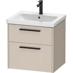 Duravit D-Code Waschtischunterschrank wandhängend Schubk. 2, DC46700BD910000