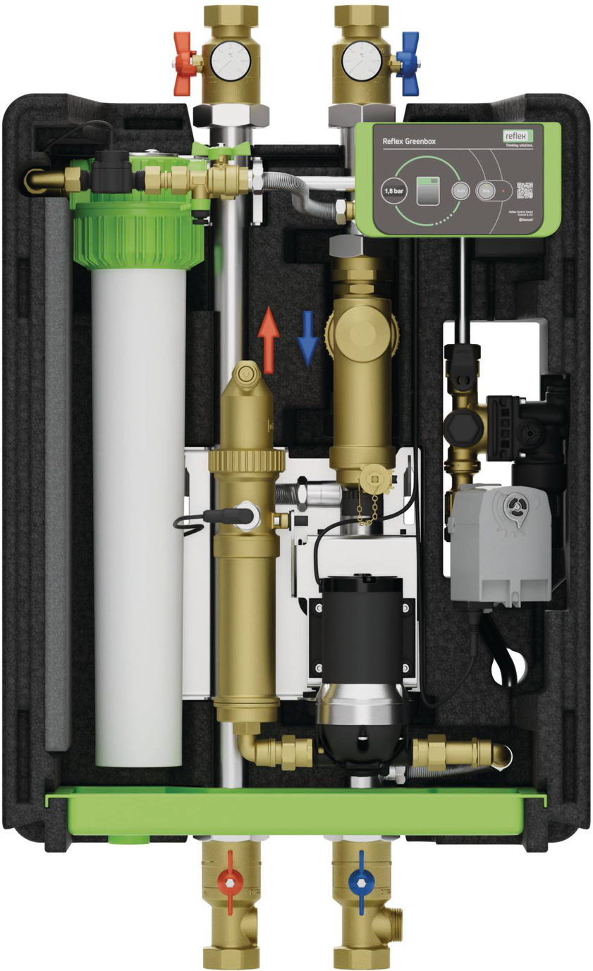 Module hydraulique Reflex Greenbox S2 8311200 pour systèmes aquifères, compact