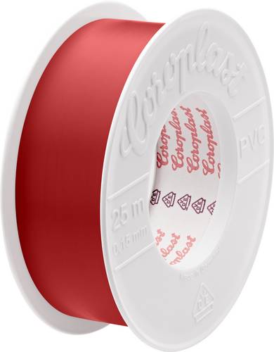 Coroplast 302 PVC 265970 Isolierband Rot (L x B) 25000mm x 30mm 1St.