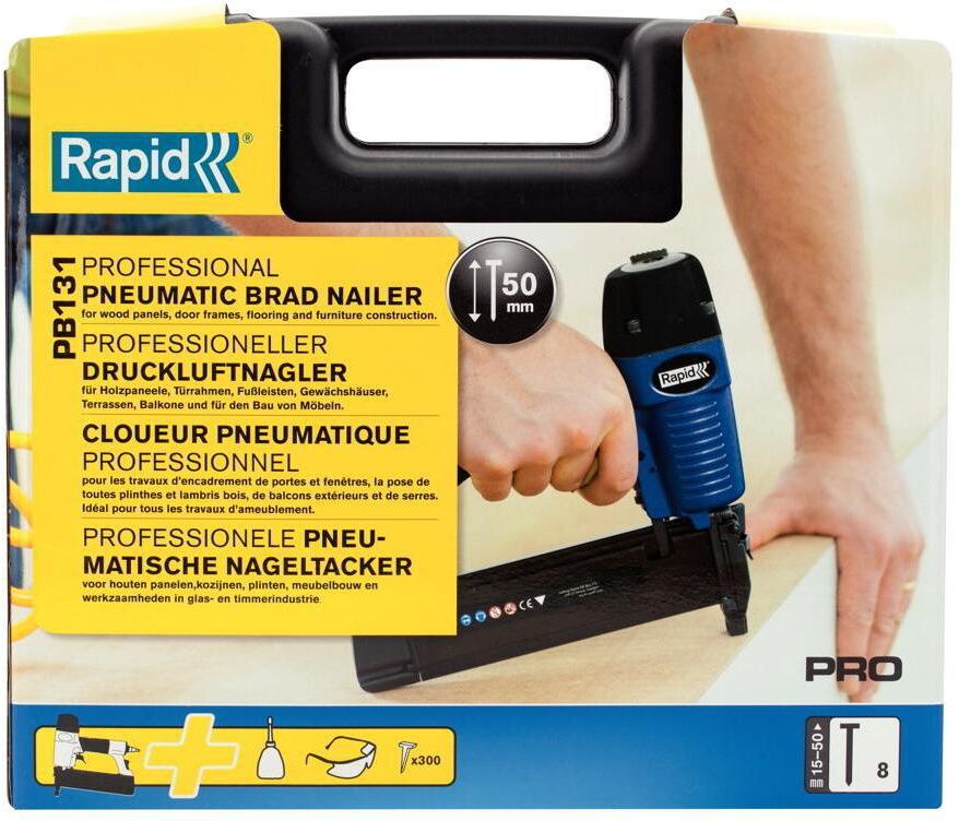 Druckluft-Nagler RAPID "PB131", blau, Nagelpistolen, Druckluft-Nagler blau Einheitsgröße