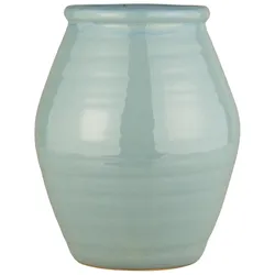 IB Laursen Topf mit krakelierter Oberfläche, H32/Ø25 cm, türkis